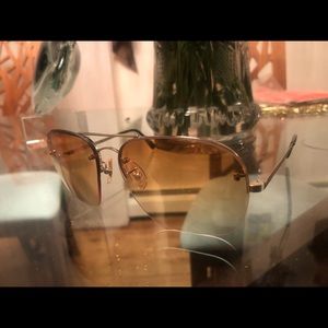 OTTER SUNGLASSES VINTAGE BROWN NEVER BEFORE WORN